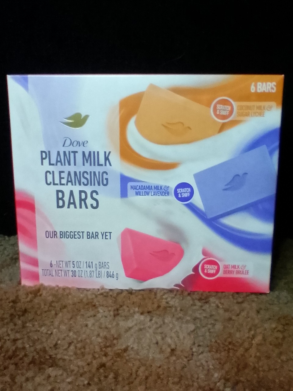 Plant Milk Cleansing Bars - Assorted Pastel Colors